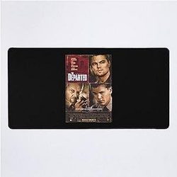 Funny Men The Departed Supporting Fighting Desk Mat