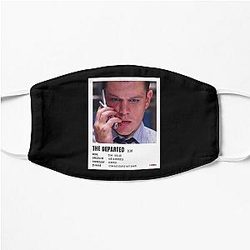 Music Vintage The Departed Minimalist Poster Gangs Of New York Flat Mask
