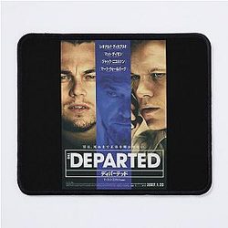 Mens Funny Japanese The Departed Leonardo Dicaprio Mouse Pad