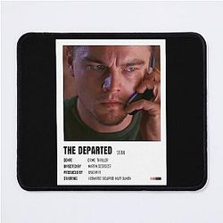 Music Retro The Departed Minimalist Poster Inception Mouse Pad