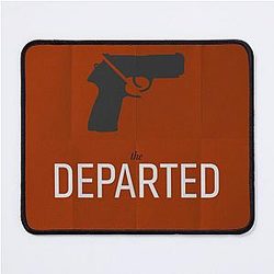 The Departed minimal Mouse Pad