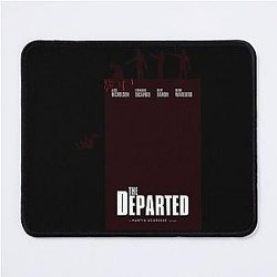 Needed Gifts The Departed Minimalist Moive Poster Mouse Pad