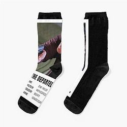 Music Vintage Retro The Departed Minimalist Poster Movies Socks