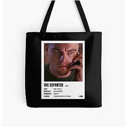 Music Retro The Departed Minimalist Poster Inception All Over Print Tote Bag