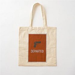 The Departed minimal Cotton Tote Bag