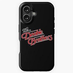 自宅でドービエを滞在し、ブラザーズiPhoneタフケースで再生