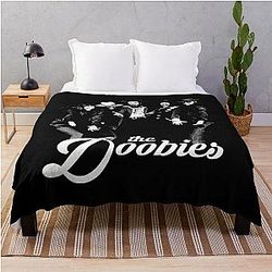 The Doobie Vintage - The Doobie Tour Throw Blanket
