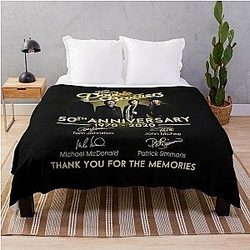 Para los hermanos Doobies 50 aniversario 1970 2020 Camisa de banda de música T Tirar Blanket