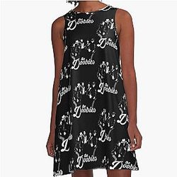 The Doobie Vintage - El Doobie Tour A-Line Vestido