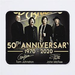 ドビエス兄弟50周年記念1970 2020 ミュージック バンドTシャツ マウスパッド