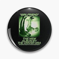 Vintage Girlfriend The Driver Era Pin