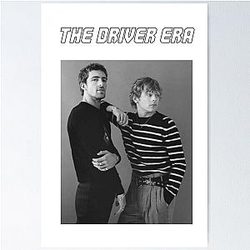 The Driver Era - B&W design Poster