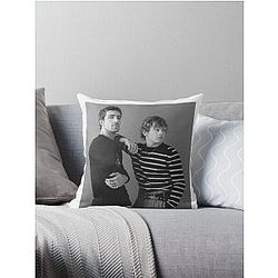The Driver Era - B&W design Throw Pillow
