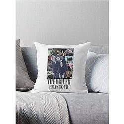 the driver eras tour poster Throw Pillow