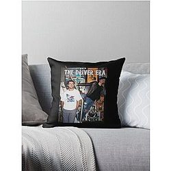 Retro Vintage The Driver Album Awesome For Music Fan Throw Pillow