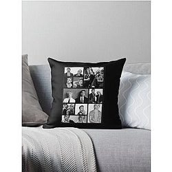 Mens Womens The Driver Era Collage Cool Gift Throw Pillow