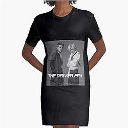 Funny Gifts For The Driver Era Retro Vintage Graphic T-Shirt Dress