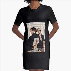 Secret The Driver Era Active Gifts Movie Fan Graphic T-Shirt Dress
