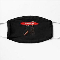 Music Vintage Retro The Driver Era Black And Red Design Funny Graphic Gift Flat Mask