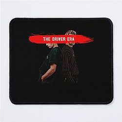 Music Vintage Retro The Driver Era Black And Red Design Funny Graphic Gift Mouse Pad