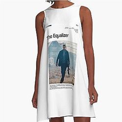 The Equalizer movie poster A line dress