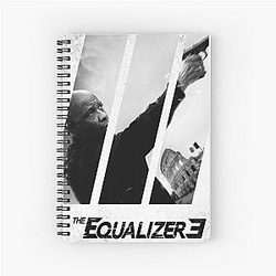 The Equalizer 2 Spiral Notebook