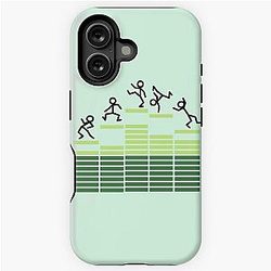 Dancing on the Equalizer iPhone Tough Case