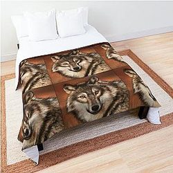 Equinox Wolf The Equalizer Comforter