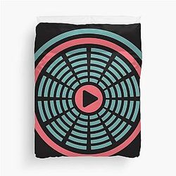 For music lovers The Equalizer Duvet Cover