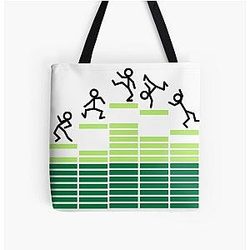 Dancing on the Equalizer Tote Bag
