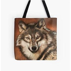 Equinox Wolf - The Equalizer Tote Bag