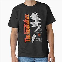 The Godfather Don Vito Corleone Colorful Movie Classic T-Shirt