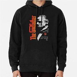 The Godfather Don Vito Corleone Color Movie Portrait Pullover Hoodie