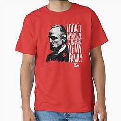 The Godfather Vito Corleone Classic Quote T-Shirt