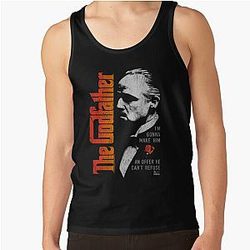 The Godfather Don Vito Corleone Color Movie Tank Top