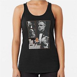 The Godfather Vito Corleone Racerback Tank Top