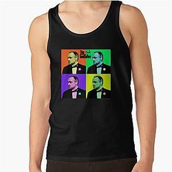 The Godfather Vito Corleone Four Poster Tank Top