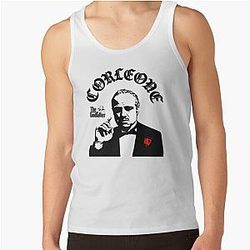 The Godfather Vito Corleone Poster Tank Top