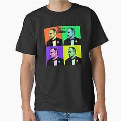 The Godfather Vito Corleone Four Poster Classic T-Shirt