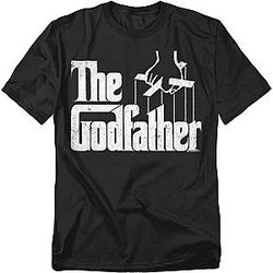 The Godfather Movie T-Shirt Black