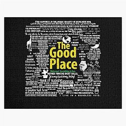 The Good Place Memorable Quotes Jigsaw Puzzle