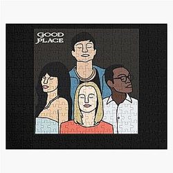 The Good Place near Each The Queen Album Cover Jigsaw Puzzle