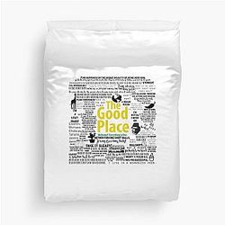 The Good Place Memorable Duvet Cover