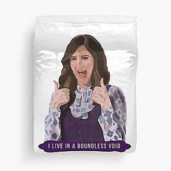 The Good Place Janet I Live in a Void Duvet Cover