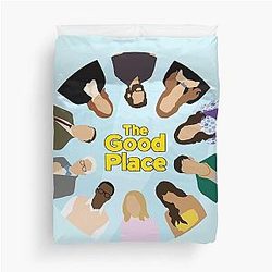 The Good Place Character Duvet Cover