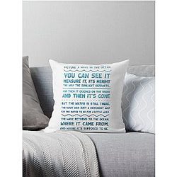 The Good Place A Wave Throw Pillow