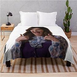 Janet from The Good Place Throw Blanket