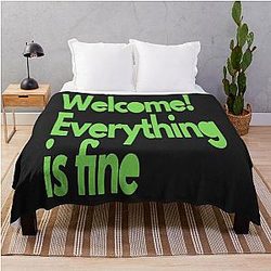 Welcome: The Good Place Wall Throw Blanket
