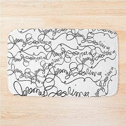 Jeremy Bearimy Pattern The Good Place Bath Mat