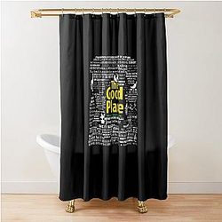 The Good Place Memorable Shower Curtain